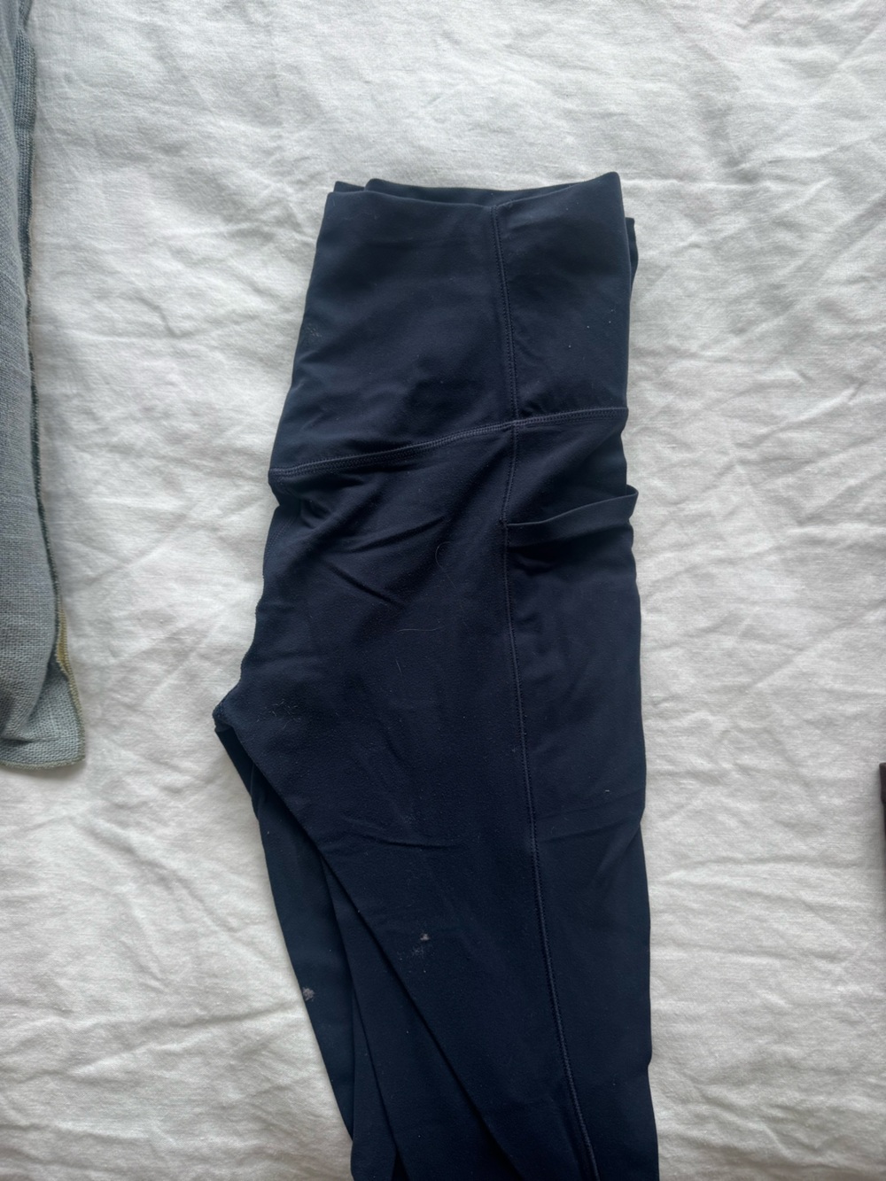 Athleta Navy Leggings with High Waist